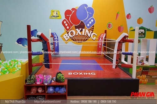 Khu boxing cho trẻ em