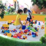 Khu chơi cát dành cho bé khu vui chơi cát cho bé