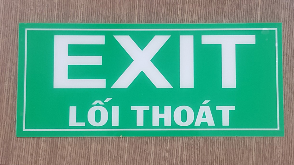An toàn PCCC khu vui chơi: Đừng chờ sát ngày khai trương 2 Kiểm tra đèn EXIT, bình chữa cháy và lối thoát hiểm tại khu vui chơi trẻ em
