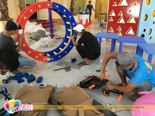 Lưu ý an toàn khi thi công khu vui chơi trước khai trương 2 Chủ đầu tư kiểm tra an toàn và hồ sơ nghiệm thu khu vui chơi trước khai trương